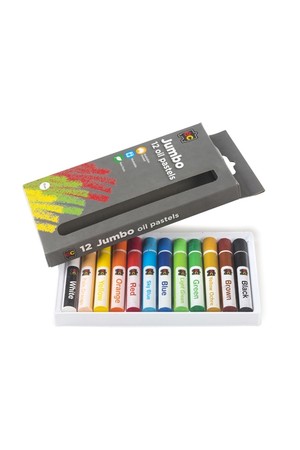 Jumbo Oil Pastels - Pack of 12
