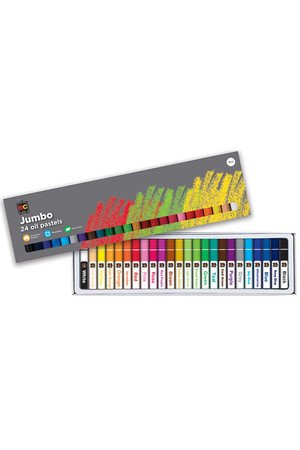 Jumbo Oil Pastels - Pack of 24