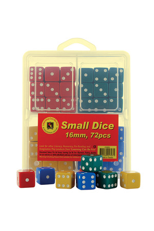Small Plastic Dice