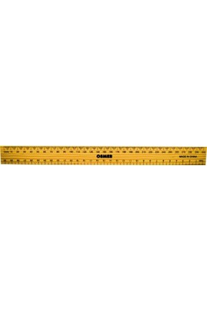 Osmer Ruler - 300mm: Lacquered Wooden (Box of 25)