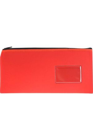 Osmer Pencil Case - Neoprene 1-Zip: Red Jumbo (34x17)