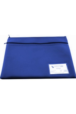 Osmer Pencil Case - Neoprene 2-Zip Giant (35x26): Blue