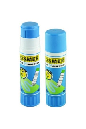 Osmer Glue Stick - Blue: 40g (Pack of 10)