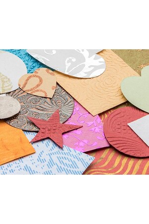 Handmade Collage Shapes (500g)