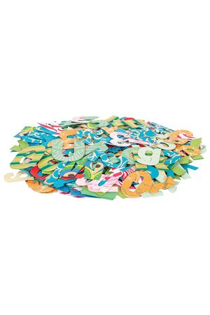 Handmade Paper Alphabets 'n' Numbers (100g)