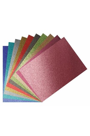 Glitter Iron-On Sheets (A4) - Pack of 10