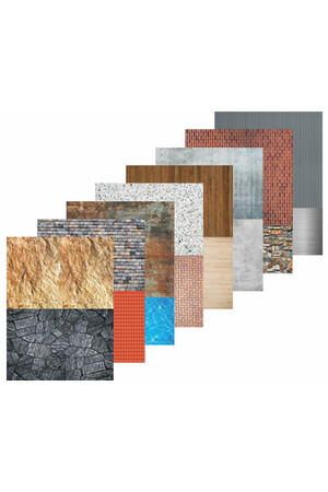 Pattern Paper (A4) - Building: Pack of 40