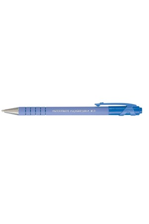 Papermate Pen Ballpoint - Flexgrip Ultra (Retractable): Medium Blue (Box of 12)