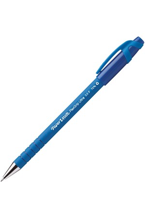 Papermate Pen Ballpoint - Flexgrip Ultra: Fine Blue (Box of 12)