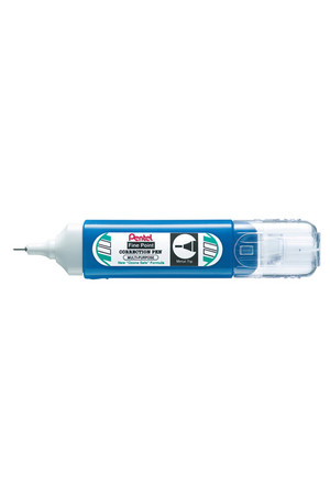 Pentel Correction Pen - Steel Point: 12mL (Box of 12)