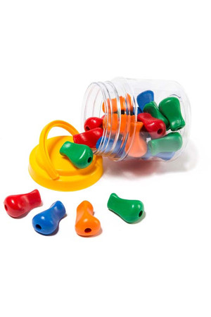 Ergonomic Pencil Grips - Jar of 24