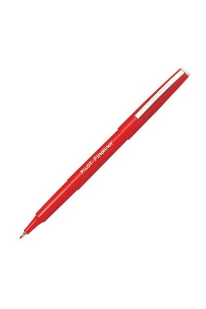 Pilot Pen - Fineliner SW-PPF: Red (Box of 12)