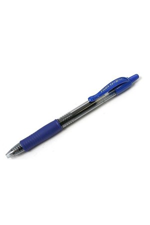 Pilot Pen - Ballpoint Bl-G2-7 Retractable: Fine Blue (Box of 12)