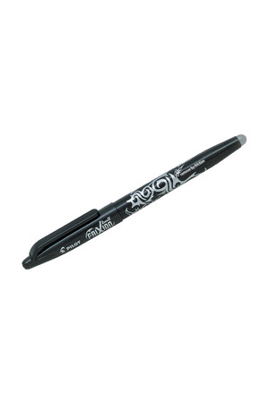 Pilot Pen Rollerball - Frixionball Bl-FR7: Black with Eraser (Box of 12)