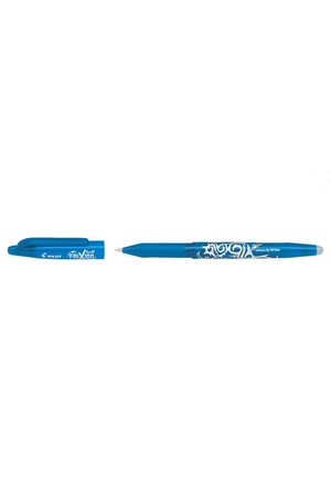 Pilot Pen Rollerball - Frixionball Bl-FR7: Light Blue with Eraser (Box of 12)