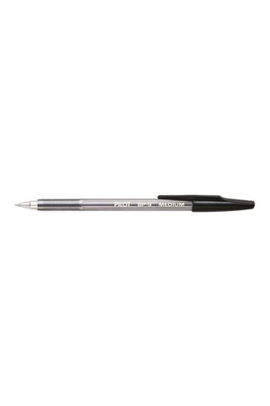 Pilot Pen - Ballpoint BPS: Medium Black (Box of 12)