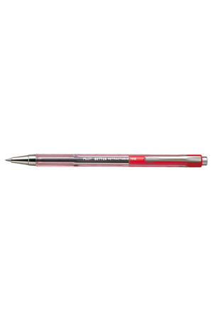 Pilot Pen - Ballpoint BP145 Retractable: Fine Red (Box of 12)