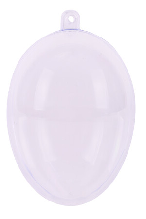 Plastic Clear Eggs - Pack of 5