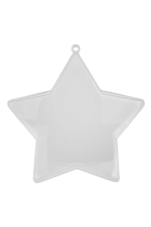 Plastic Star Shape - 100mm (Pack of 10)