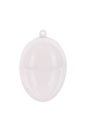 Plastic Egg Shape 80mm - Pack of 10