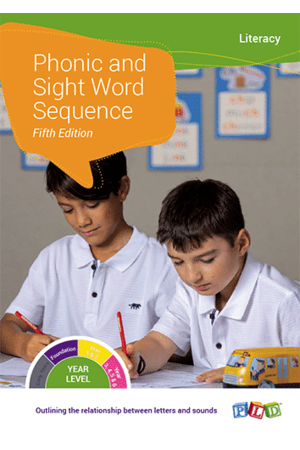 Phonic & Sight Word Sequence