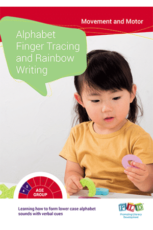 Alphabet Finger Tracing & Rainbow Writing