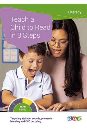 Teach a Child to Read in 3 Steps