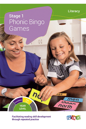Phonic Bingo Games - Stage 1
