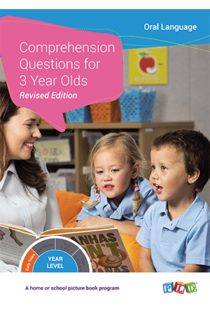Comprehension Questions for 3 Year Olds