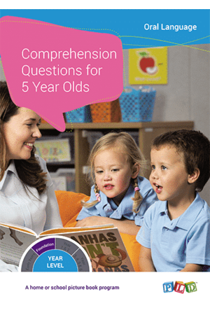 Comprehension Questions for 5 Year Olds