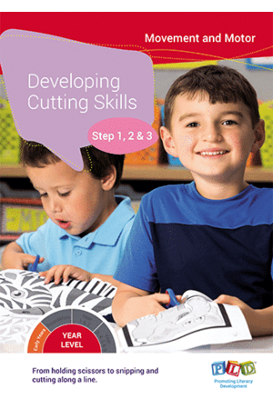 Developing Cutting Skills Step 1, 2 and 3
