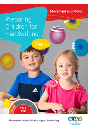 Preparing Children for Handwriting - Step 1