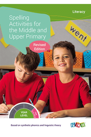 Spelling Activities for the Middle & Upper Primary
