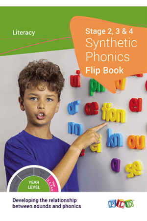 Synthetic Phonics Flip Book - Stage 2, 3 & 4