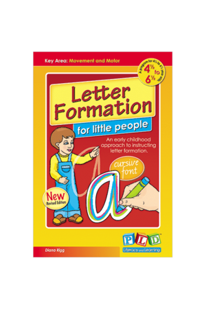 Letter Formation for Little People - Cursive Font