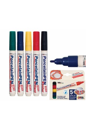 Porcelain Markers - Assorted Colours