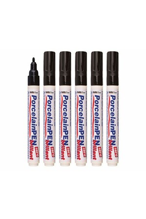 Porcelain Markers - Black
