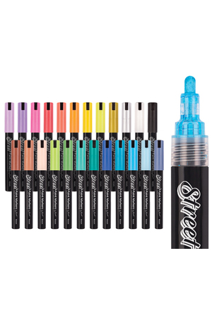 Street Paint Markers (Pack of 24)