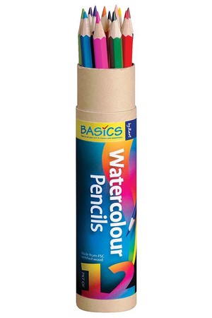 Basics - Watercolour Pencils (Pack of 12)