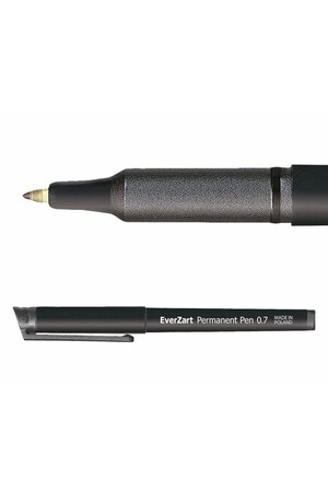 EverZart - Permanent Pen: Black (Pack of 20)