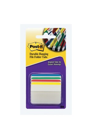 Post-It Durable Tabs - Primary Colours (24 Tabs)