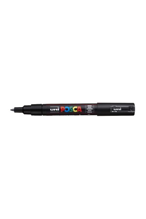 POSCA Paint Marker PC-1M Extra Fine Bullet Tip 0.7mm-1.0mm - Black