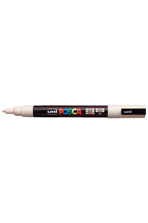 POSCA Paint Marker PC-3M Fine Bullet Tip 0.9-1.3mm - Beige
