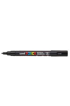 POSCA Paint Marker PC-3M Fine Bullet Tip 0.9-1.3mm - Black