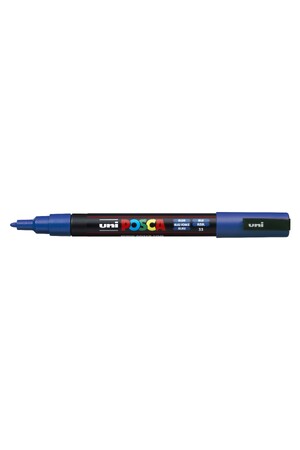 POSCA Paint Marker PC-3M Fine Bullet Tip 0.9-1.3mm - Blue