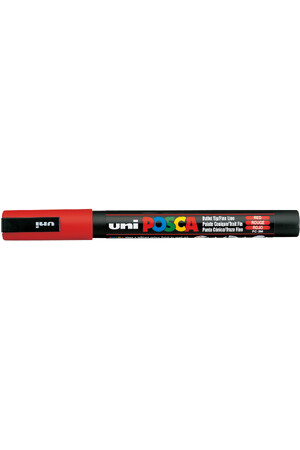 POSCA Paint Marker PC-3M Fine Bullet Tip 0.9-1.3mm - Red