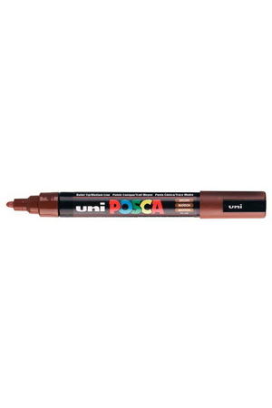 POSCA Paint Marker PC-5M Medium Bullet Tip 1.8-2.5mm - Brown