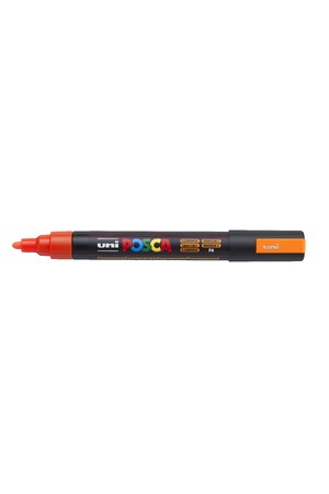 POSCA Paint Marker PC-5M Medium Bullet Tip 1.8-2.5mm - Fluoro Orange
