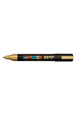 POSCA Paint Marker PC-5M Medium Bullet Tip 1.8-2.5mm - Gold
