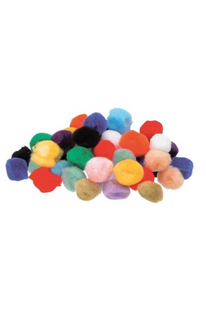 Pom Poms - 25mm (Pack of 100)